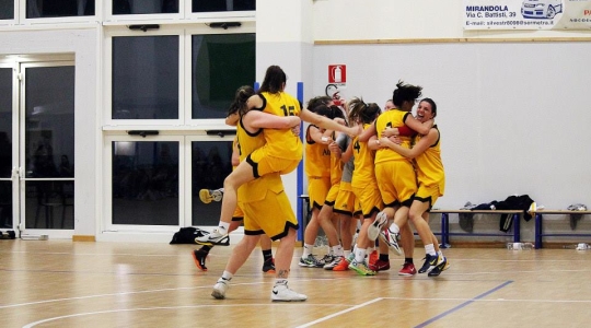 Controluce Basket Rosa vs Nazareno Carpi