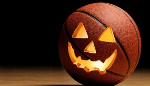 palla da basket halloween